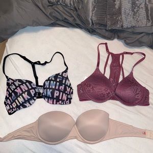 VS PINK Bra Bundle